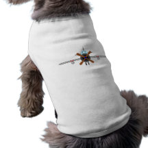 Het militaire Vliegtuig van de Vechter Huisdieren Shirt