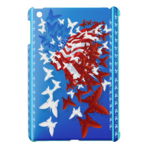 Het miniGeval van de Vlag van de Vlinder iPad