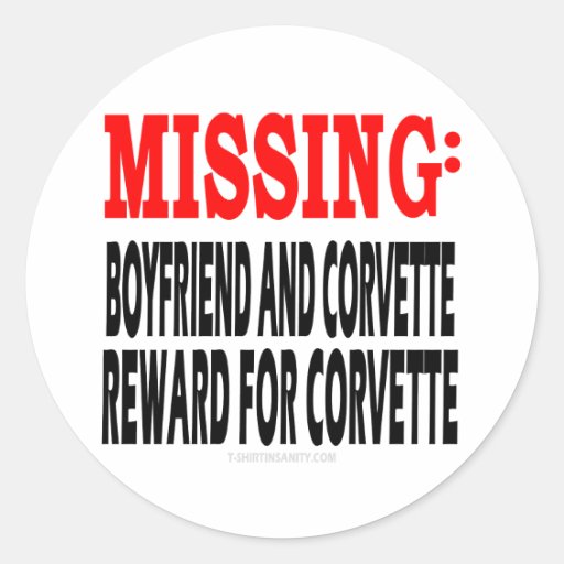 Het missen Boyfrien en Korvet: Beloning voor Korve Ronde Sticker
