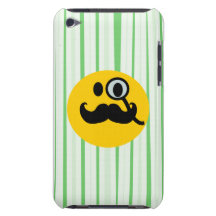 Het monocle Smiley van de snor iPod Touch Hoesjes