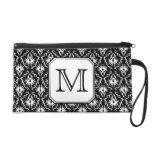 Het Monogram van de douane. Het zwart-witte Patroo bagettes bags