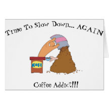 Het Monster van de koffie Kaart