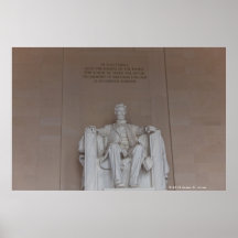 Het Monument van Lincoln Poster