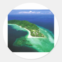 Het mooie Eiland van Borneo Stickers
