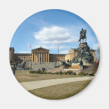 Het Museum van Philadelphia van Beeldende kunsten Magneet