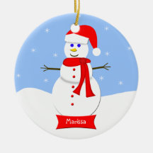Het naam Gepersonaliseerde Ornament van Kerstmis