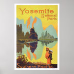 Het Nationale Park van Yosemite Print