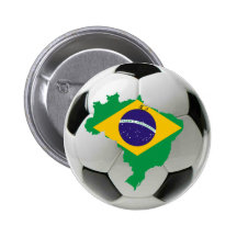 Het nationale team van Brazilië Speldbutton