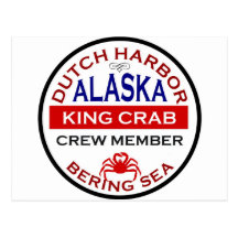 Het Nederlandse Lid Van Alaska van de Bemanning va Wenskaart