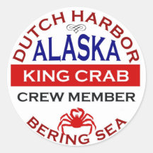Het Nederlandse Lid Van Alaska van de Bemanning va Stickers