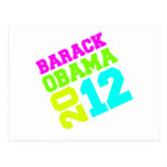 HET NEON VAN DE SLINGERING VAN OBAMA 2012 WENSKAARTEN