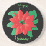 Het Onderzetter van de Poinsettia van Kerstmis