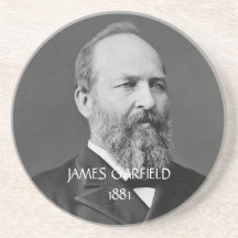 Het onderzetter van James Garfield