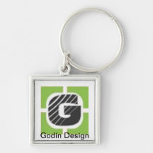 Het Ontwerp Keychain van Godin Sleutel Hanger