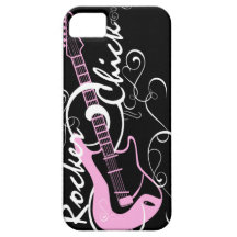 Het Ontwerp van de Gitaar van het Kuiken van de tu iPhone 5 Hoesjes