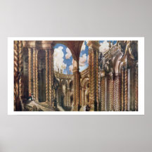 Het ontwerp van het landschap voor Betrothal, van  Plaat