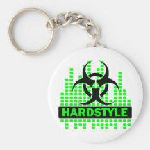 Het ontwerp van het Tempo van Hardstyle Sleutel Hanger