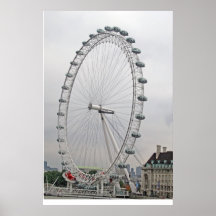Het Oog van Londen Print