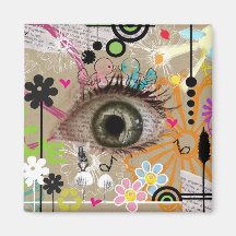 Het oog ziet magneet