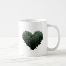 Het openlucht Bos van het Hart van de Boom van Min Koffie Mokken