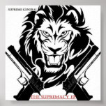 Het opperste Poster Algemene van "Van de Supremati