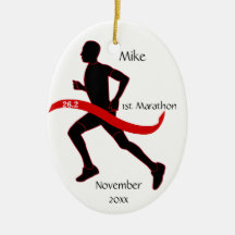 Het Ornament van de Agent van de marathon - Mannel