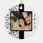 Het Ornament van de Foto van eerste Kerstmis