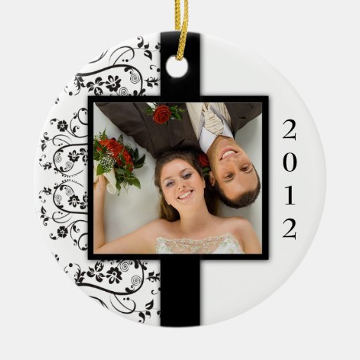 Het Ornament van de Foto van eerste Kerstmis