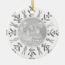 Het Ornament van de Foto van het Verloving van de 