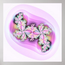 Het Ornament van de pastelkleur Print
