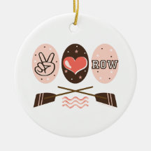 Het Ornament van de Rij van de Liefde van de vrede