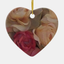 Het Ornament van het Hart van rozen