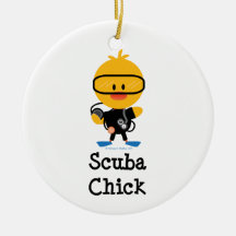 Het Ornament van het Kuiken van de scuba-uitrustin