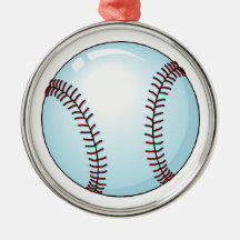 Het Ornament van Kerstmis van het honkbal