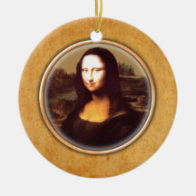 Het Ornament van Mona Lisa van Leonardo da Vinci