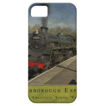 Het oude Poster van de Spoorweg Case-Mate iPhone 5 Hoesjes