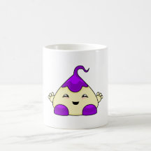 Het paarse Monster van het Kietelend gevoel Kawaii Koffie Beker
