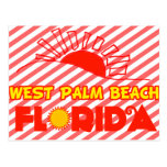 Het Palm Beach van het westen, Florida Wens Kaarten