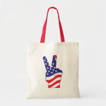 Het patriottische Teken de V.S. van de Vrede Tas