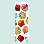 Het Patroon van Cupcake visitekaartjes