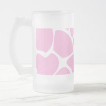 Het Patroon van de Druk van de giraf in het Roze v Mokken