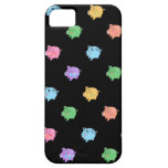 Het Patroon van het Varken van de regenboog op zwa iPhone 5 Cover