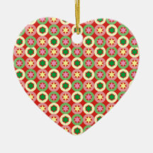 Het patroon van Kerstmis Ornamenten
