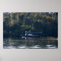 Het patrouillerende Eiland van de Schipbreuk Print