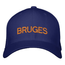 Het Pet van Brugge Geborduurde Baseball Caps