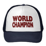 HET PET VAN DE KAMPIOEN VAN DE WERELD