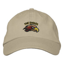 Het pet van Eagles Geborduurde Baseball Petten