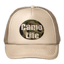 Het Pet van het Logo van het Leven van Camo