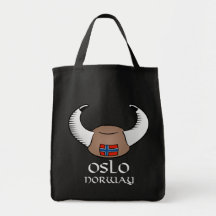 Het Pet van Oslo Noorwegen Viking Tas