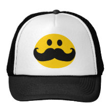 Het pet van Smiley van de snor